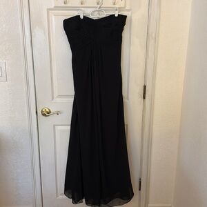 Elegant Black Bill Levkoff Maxi Dress Size 12